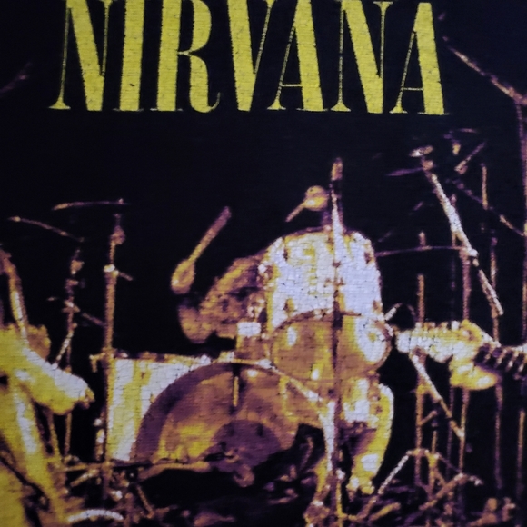 Vintage 1996 Nirvana Muddy Banks Europe Tour Tshirt - Picture 5 of 10
